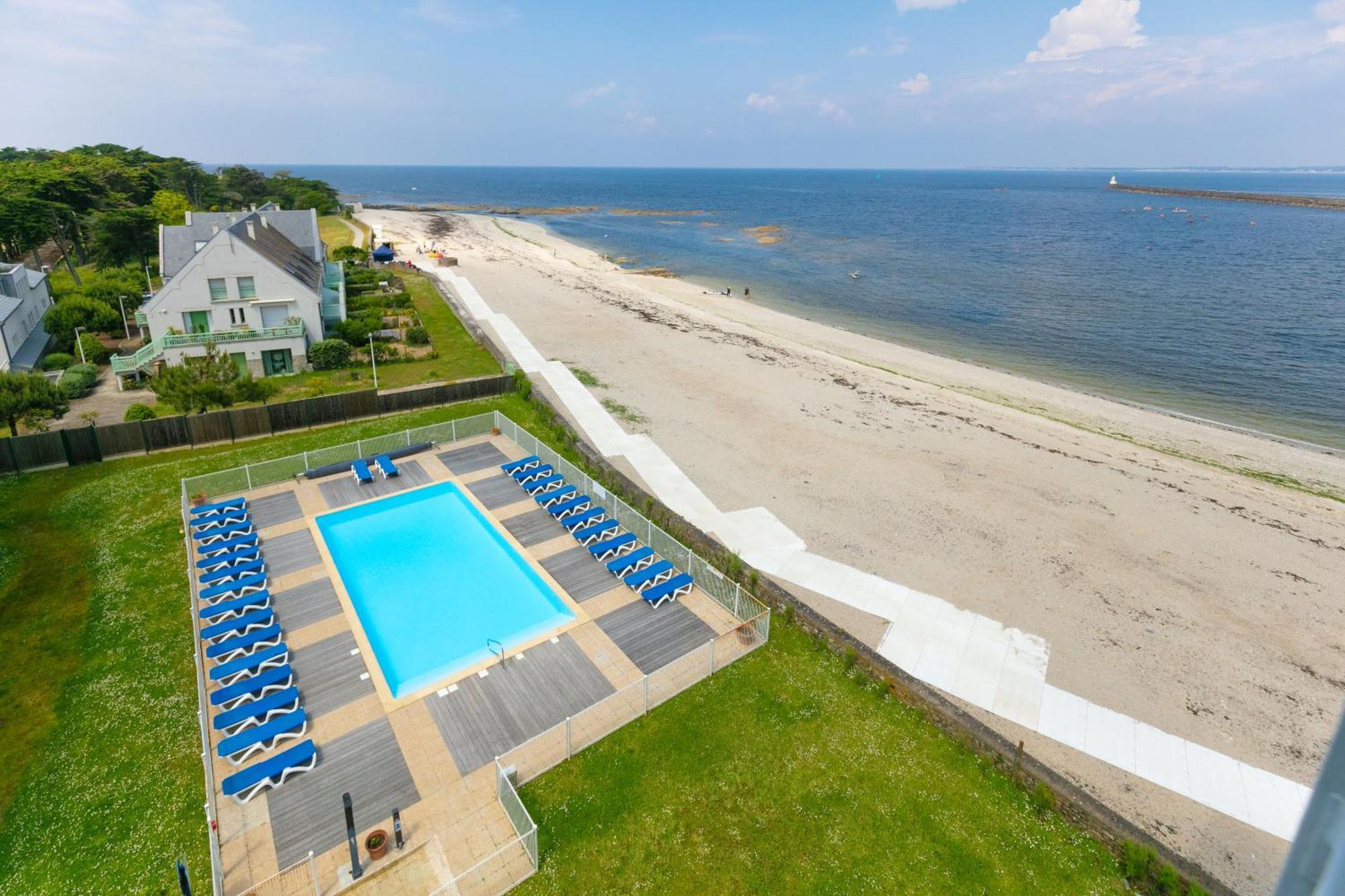 Appartement Face Mer Et Piscine Le Croisic Eksteriør bilde